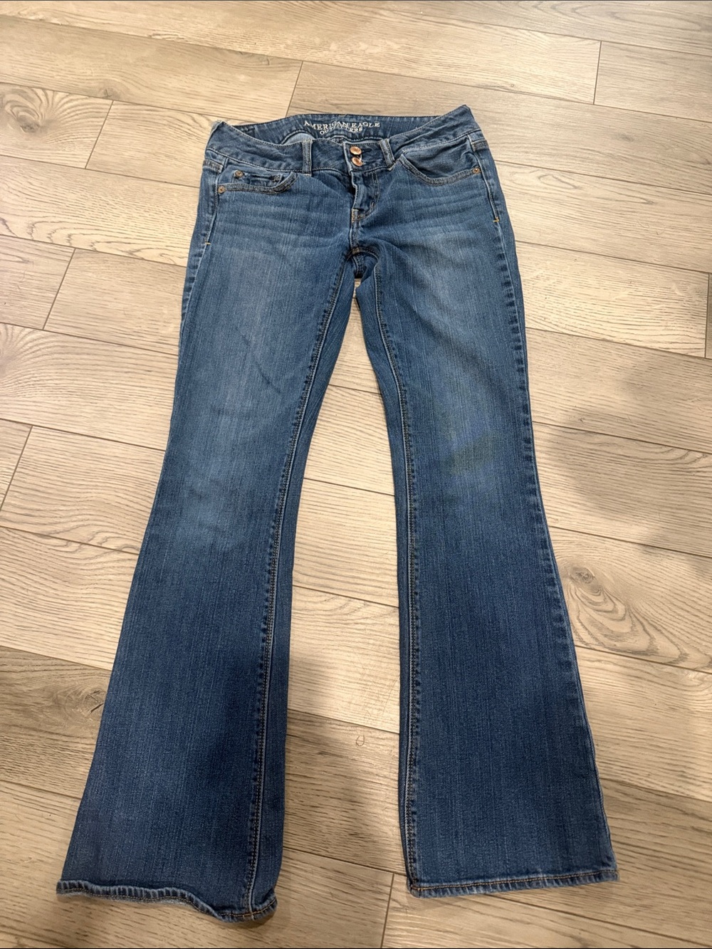 American Eagle Outfitters Dark Blue Bootcut Jeans